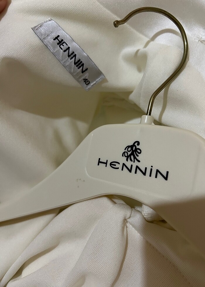 Hennin Düğün Gelinlik Abiye Elbise - Görsel 5