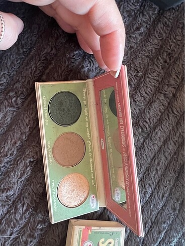Beden 3 lü far paleti smoke balm