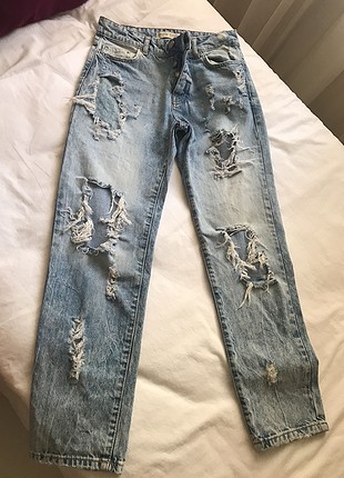 Bershka kot pantolon