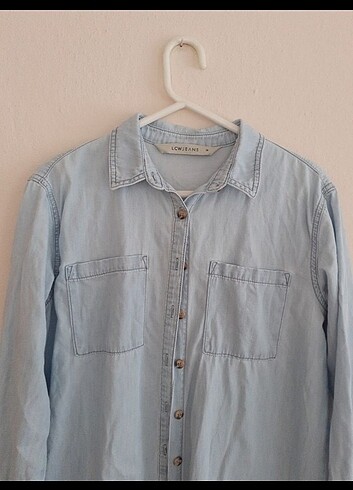 LCW KADİN KOT UZUN GöMLEK - Görsel 2