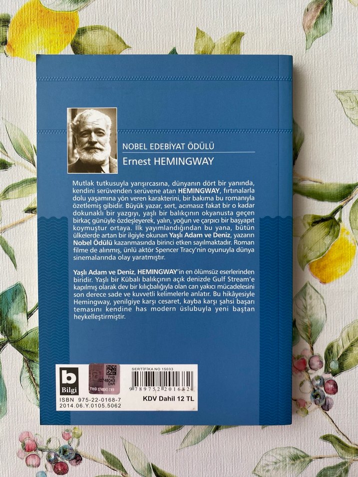 Yaşlı Adam ve Deniz - Ernest Hemingway - Görsel 2