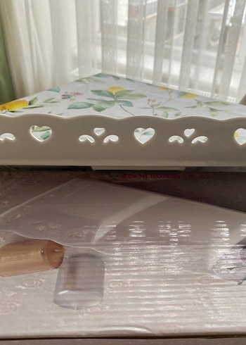 Acar Beyaz Renkli Bölmeli Sunum Tabağı - Görsel 2