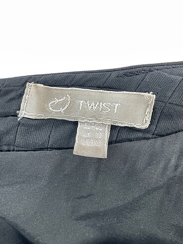 40 Beden siyah Renk Twist Kısa Elbise %70 İndirimli.