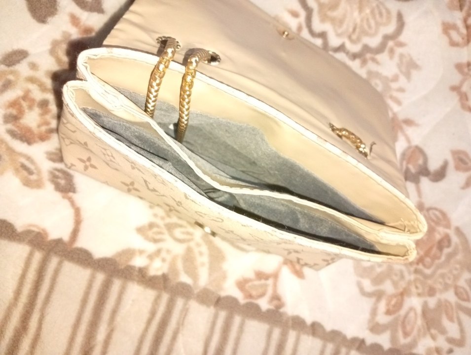 Bej Süet Fermuarlı Parisian Kadın Çanta - Görsel 3