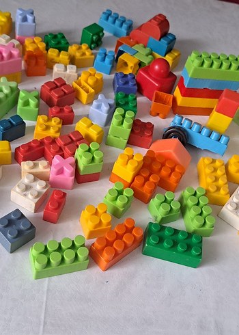  Beden Renk Çok Renkli Lego Blokları
