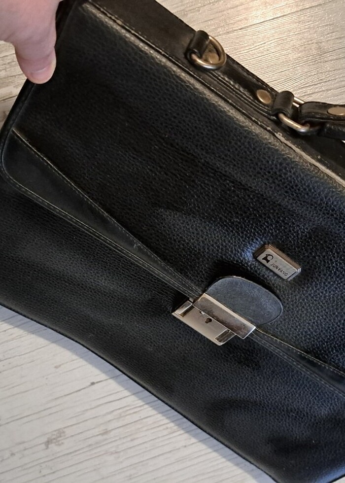 Deri  evrak Çantası - Görsel 4