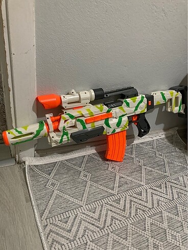 orijinal nerf tracker ecs 10 oyuncak pilli silah
