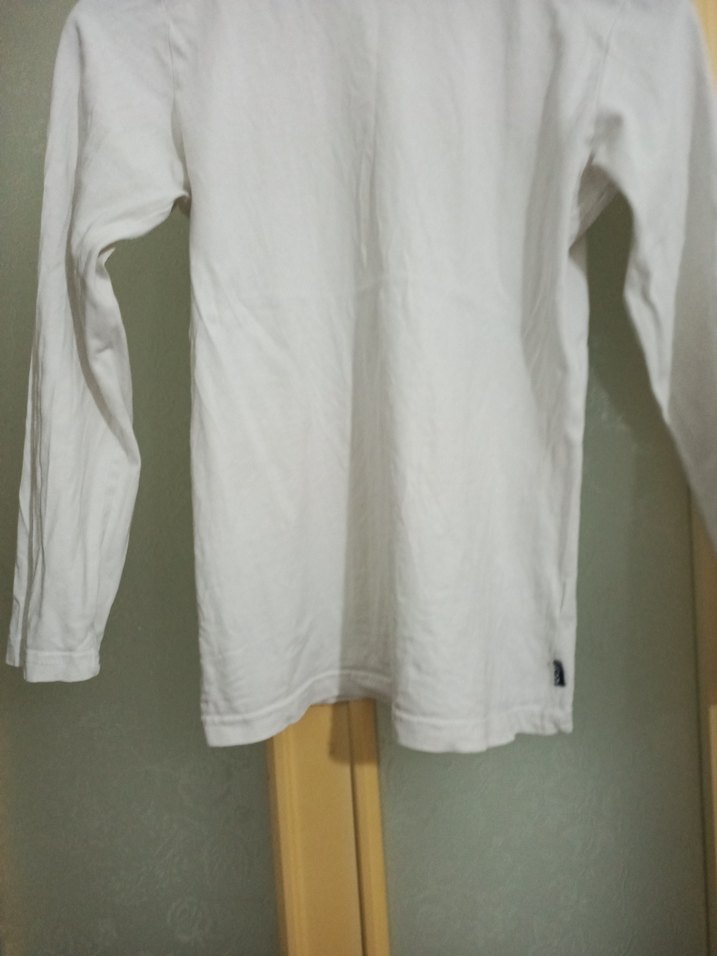 Beyaz Uzun Kollu Çocuk tişört - Görsel 4