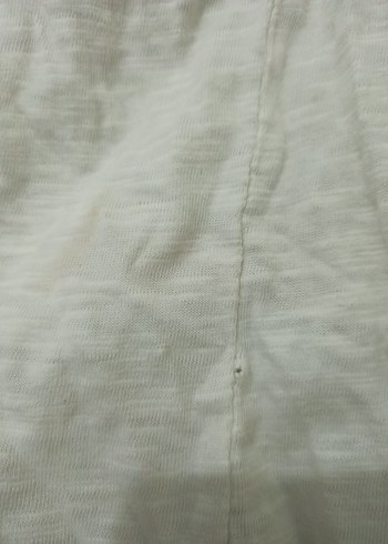 Kız Çocuk Beyaz Dantel Detaylı Kısa Kollu Tişört - Görsel 7