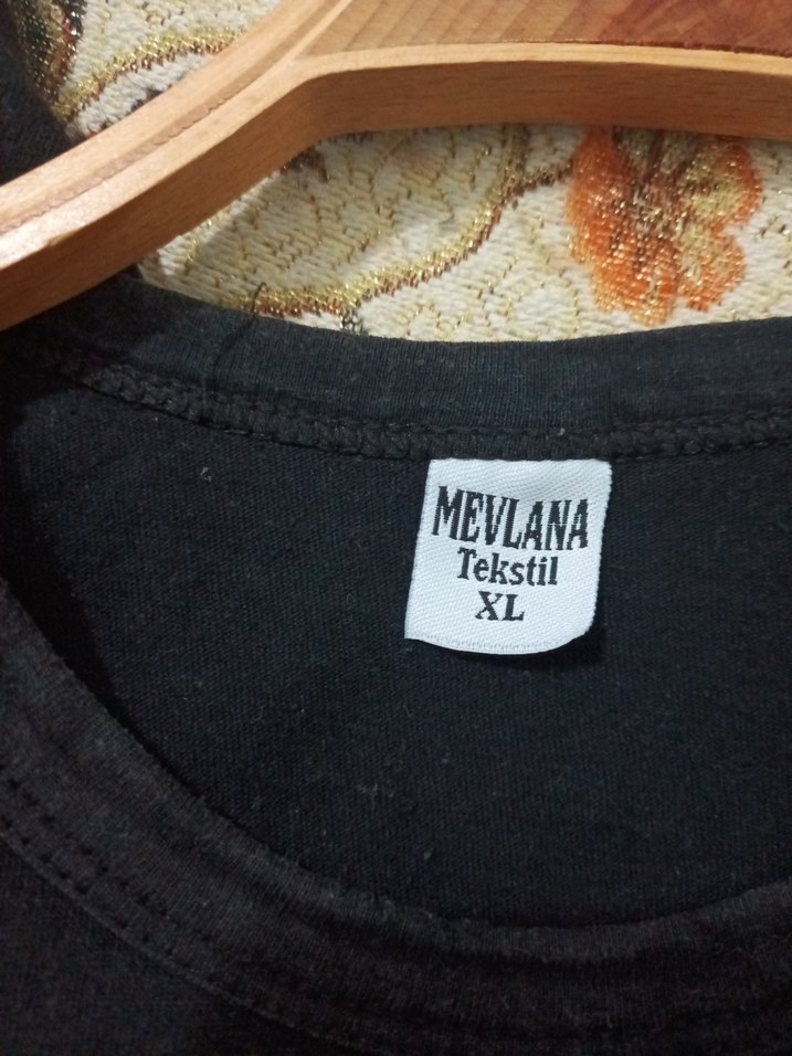 Siyah Rock Punk Baskılı Erkek Tişört - Görsel 5