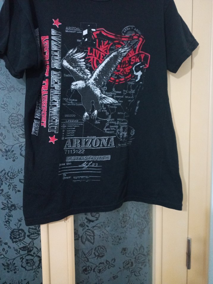 Siyah Rock Punk Baskılı Erkek Tişört - Görsel 3