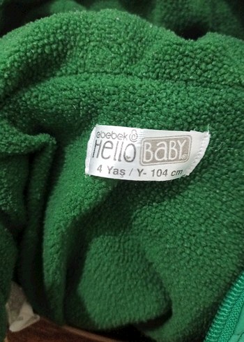 Fermuarlı Koyu Yeşil Erkek Çocuk Mont - Görsel 6