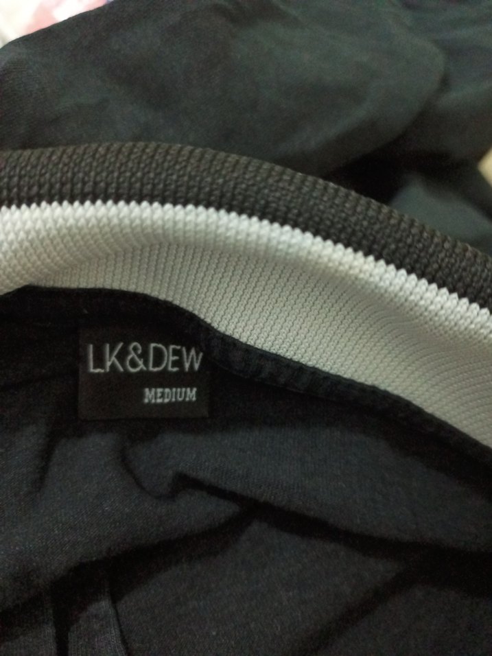 Siyah Erkek Polo Tişört, Kısa Kollu, Velcro Detaylı - Görsel 5