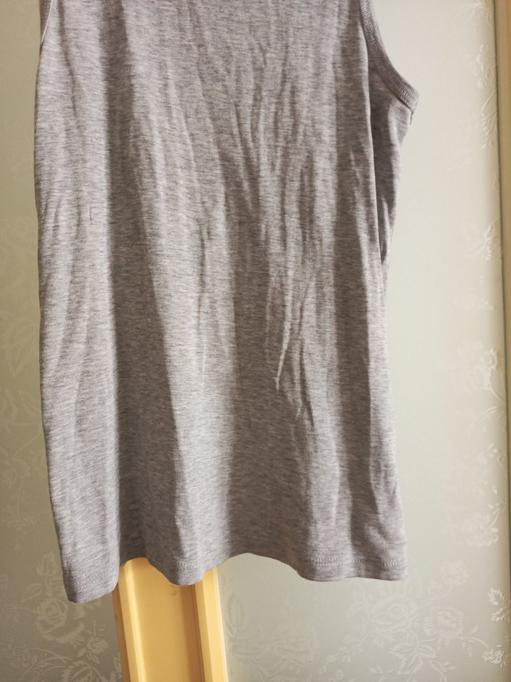 Gri Kolsuz Erkek Çocuk Atlet - Görsel 3