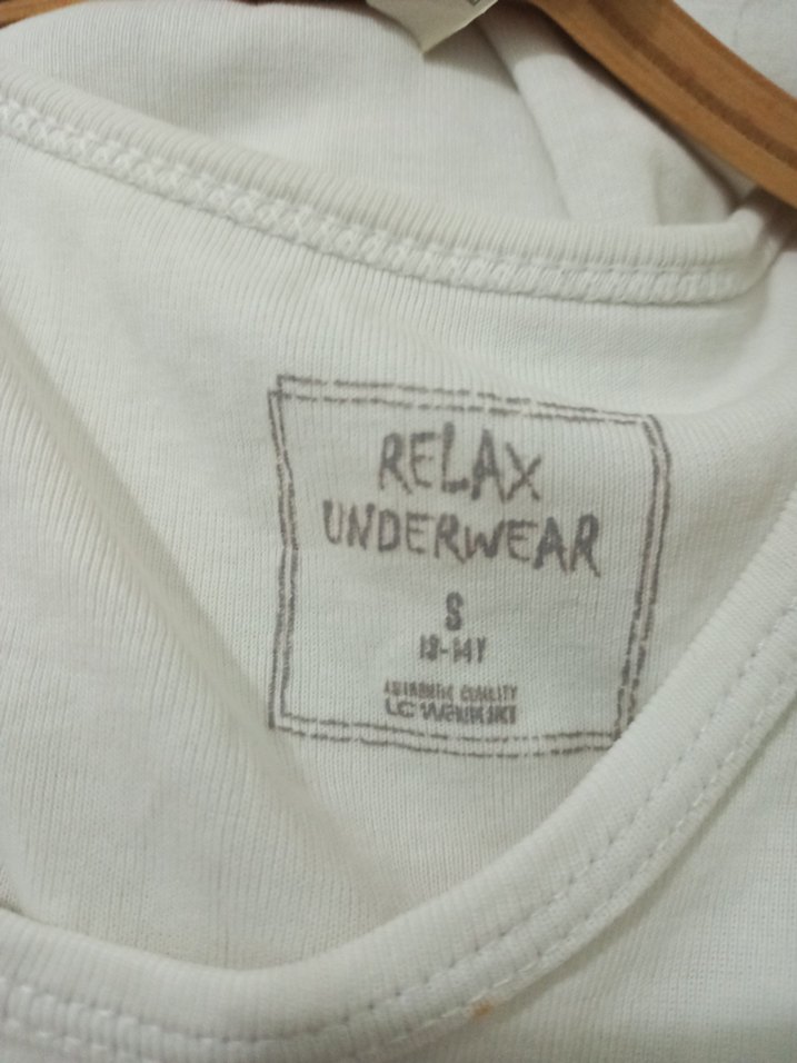 Beyaz Erkek Çocuk Atlet - Görsel 3