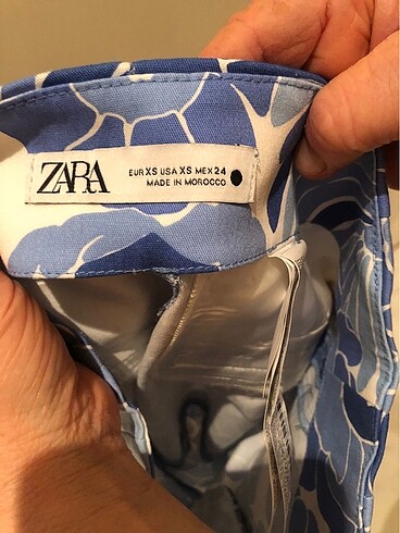 xs Beden Zara kadın şort