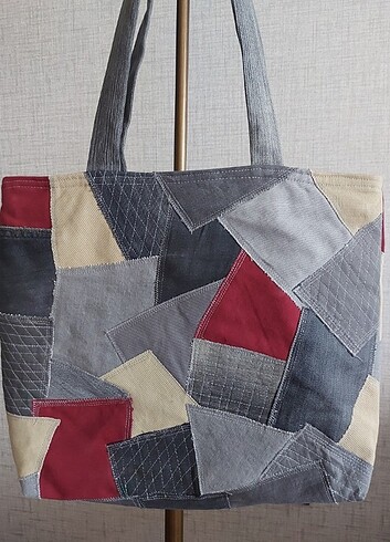 Desigual PACHWORK TASARIM JEAN ÇANTA