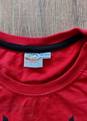 7 Yaş Beden SPİDERMAN 7-8YAŞ TSHIRT
