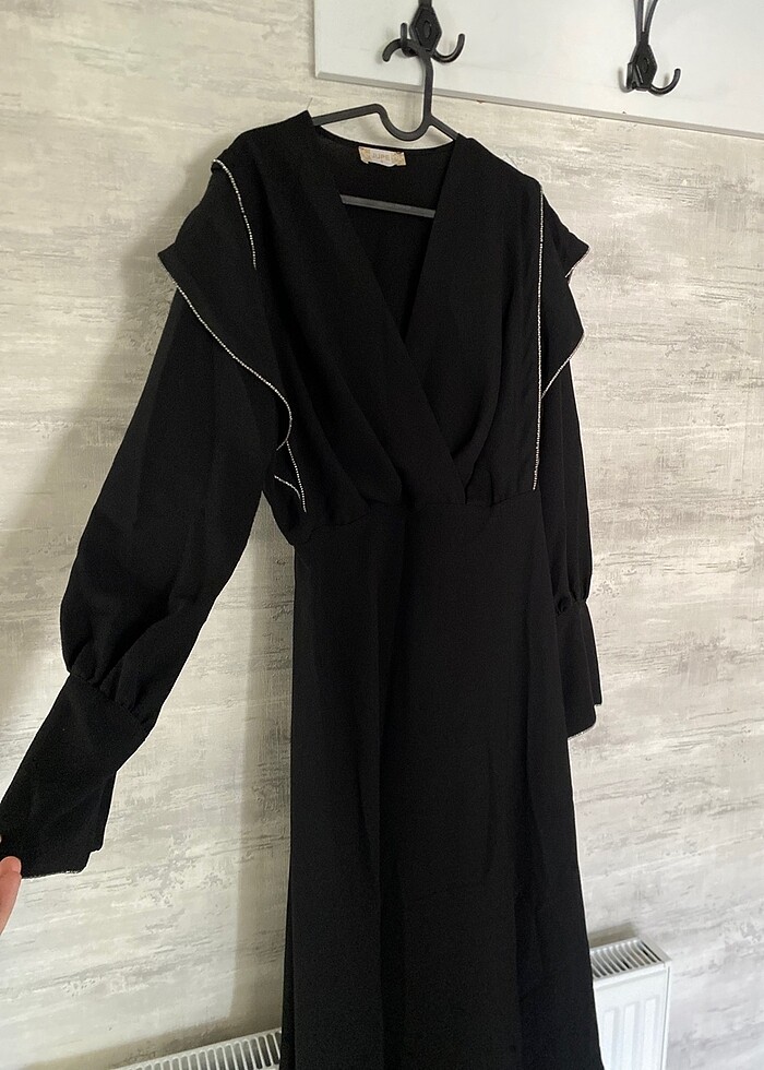 Özel gün elbisesi midi elbise - Görsel 4