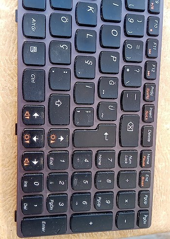 Lenovo laptop Klavye - Görsel 3