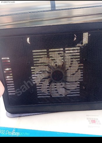 Siyah Masaüstü Soğutucu Fan - Görsel 2