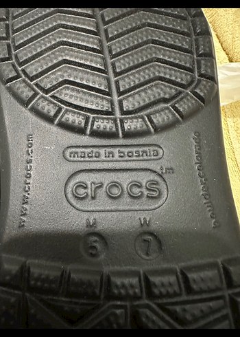 tek ebat Beden Crocs Terlik