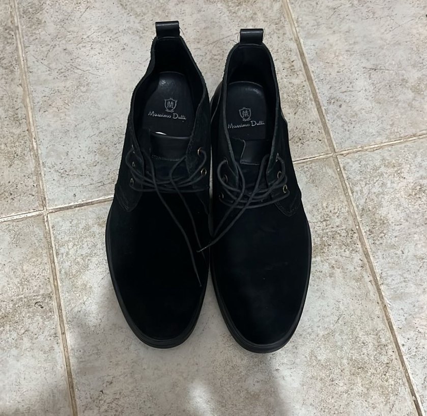 Massimo Dutti Süet Bot - Görsel 5