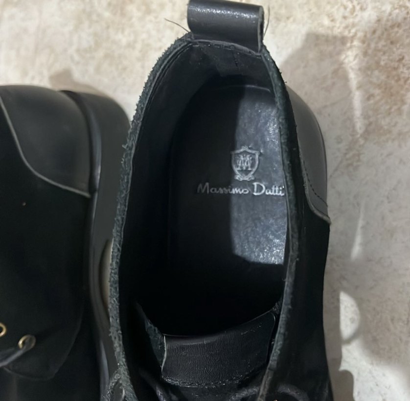 Massimo Dutti Süet Bot - Görsel 3