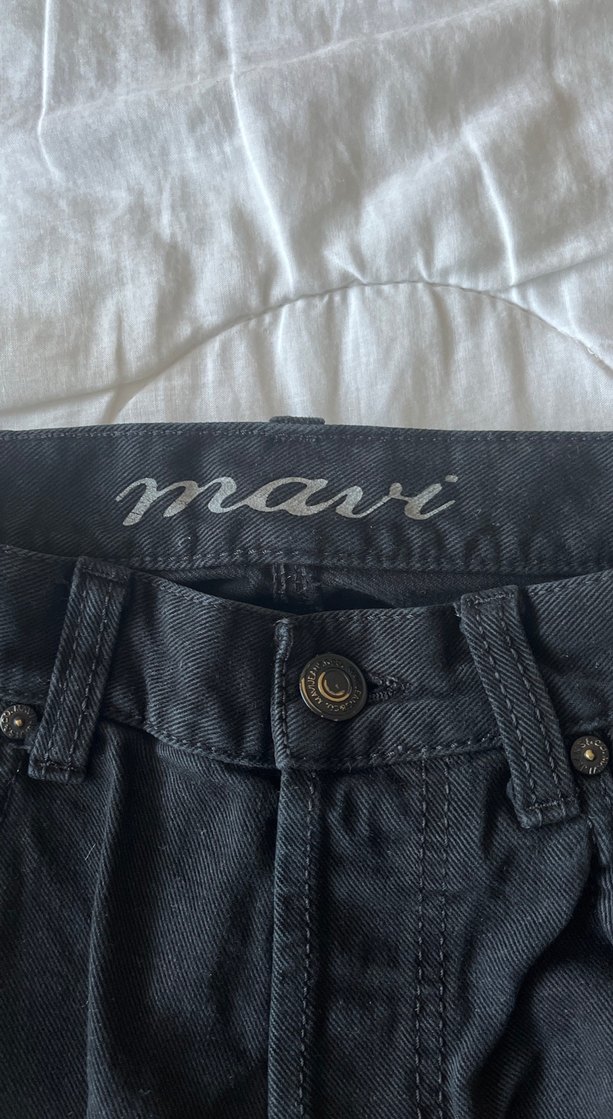 Mavi Siyah Erkek Kot Pantolon - Görsel 4