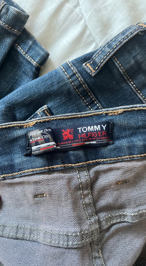 Tommy Hilfiger Erkek Düğmeli Denim Jean - Görsel 4