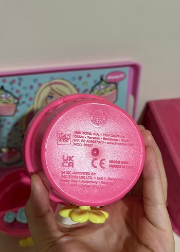 Barbie Temalı Pembe Tepsi Ve Çiçek Saksı Oyuncak - Görsel 7