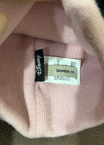 Pembe Minnie Mouse Ponponlu Çocuk Bere - Görsel 3