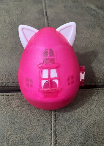 Pembe Oyuncak Ev ve Figür Seti - Görsel 5