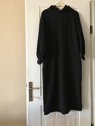Kapşonlu Sweat Elbise