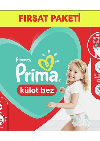 Prima Aktif Külot Bezi 6 Numara