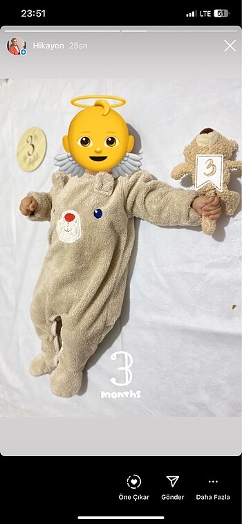 Diğer Bebek ay kartları