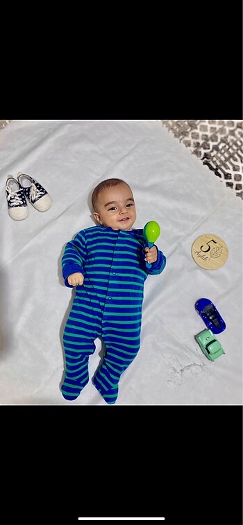  Beden Bebek ay kartları