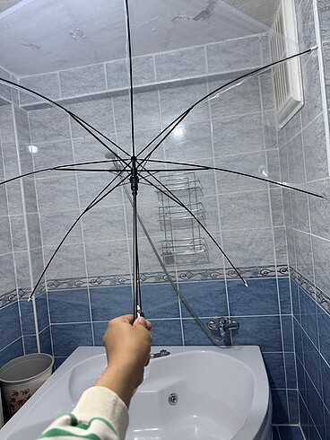 Şeffaf şemsiye - Görsel 3