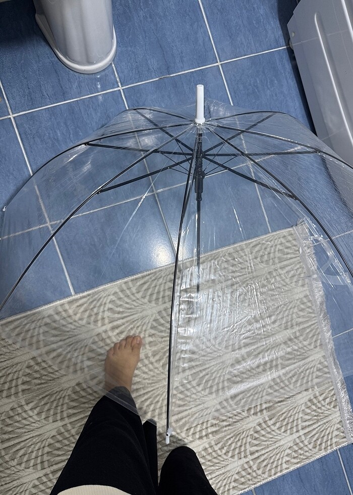 Şeffaf şemsiye - Görsel 2
