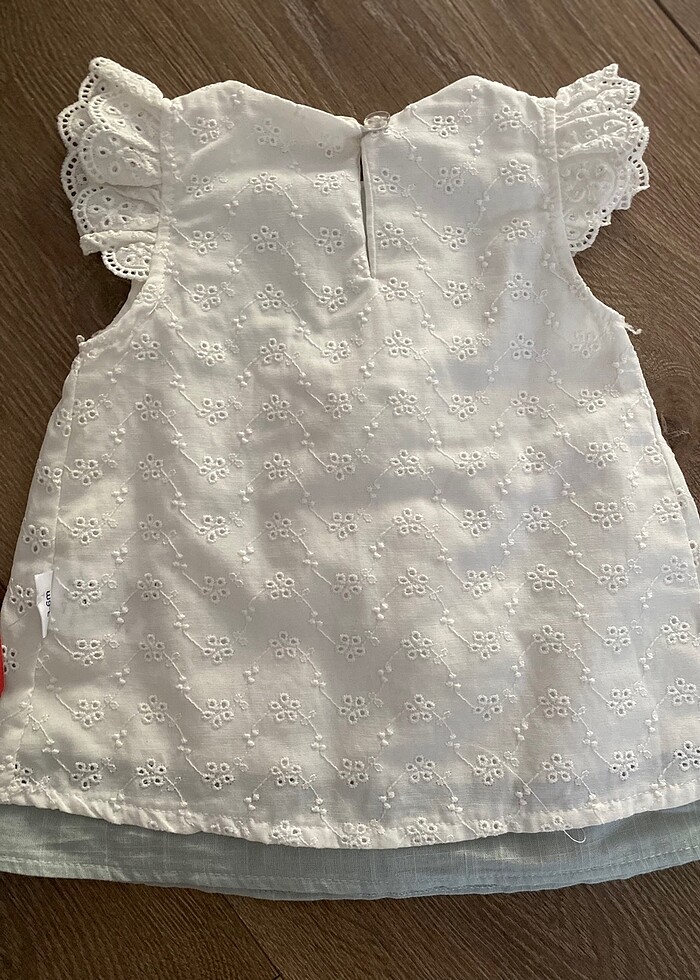 Kız bebek fistolu elbise - Görsel 4