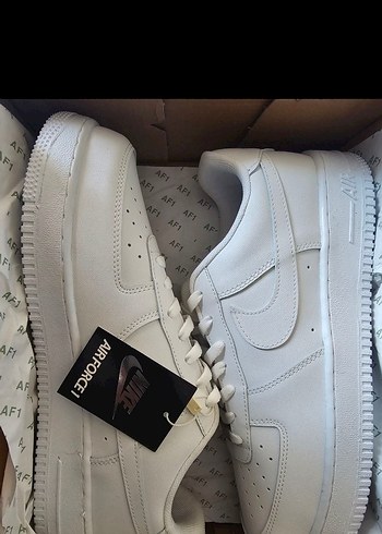 Nike Airforce I Beyaz erkek Spor Ayakkabı - Görsel 5