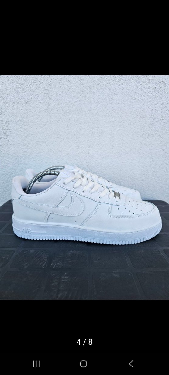 Nike Airforce I Beyaz erkek Spor Ayakkabı - Görsel 2