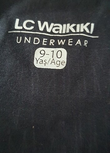 LC Waikiki LCW 9-10 yaş şortlu pijama takım 