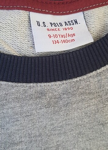 9 Yaş Beden USPA 9-10 YAŞ SWEAT 