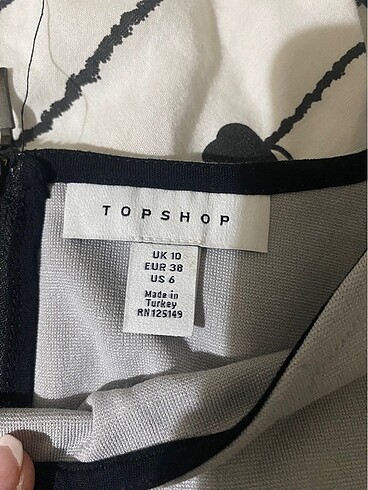 Topshop Crop top