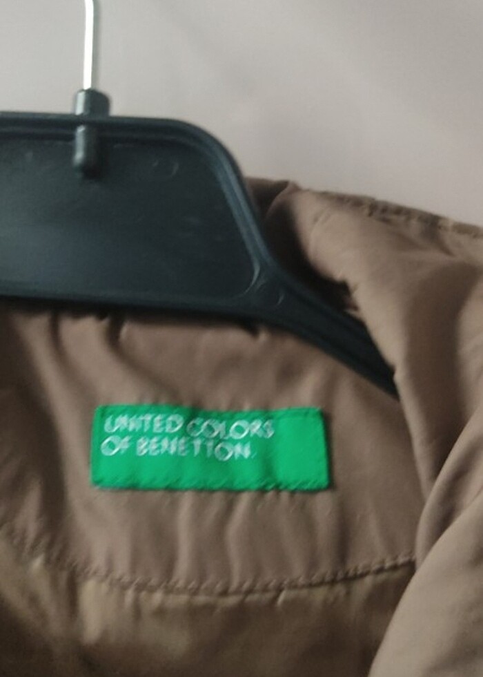 Benetton kaz tüyü mont - Görsel 2