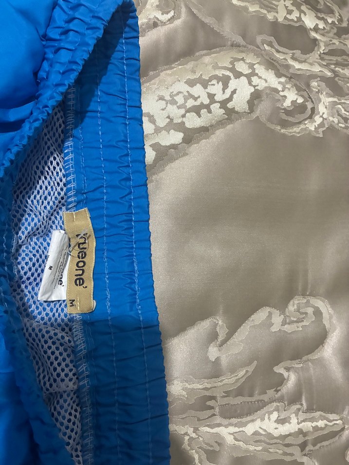 Erkek Mavi Mini Rahat Kesim Deniz Şortu - Görsel 3