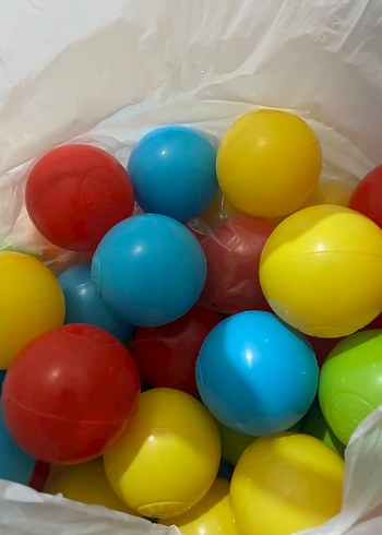 Renkli Plastik Oyun Topları