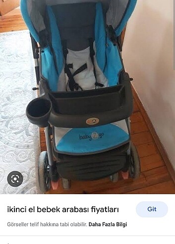 Beden mavi Renk bebek arabası