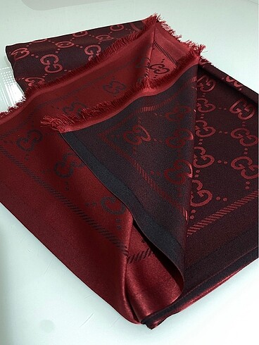 Gucci kaşmir ipek bordo
